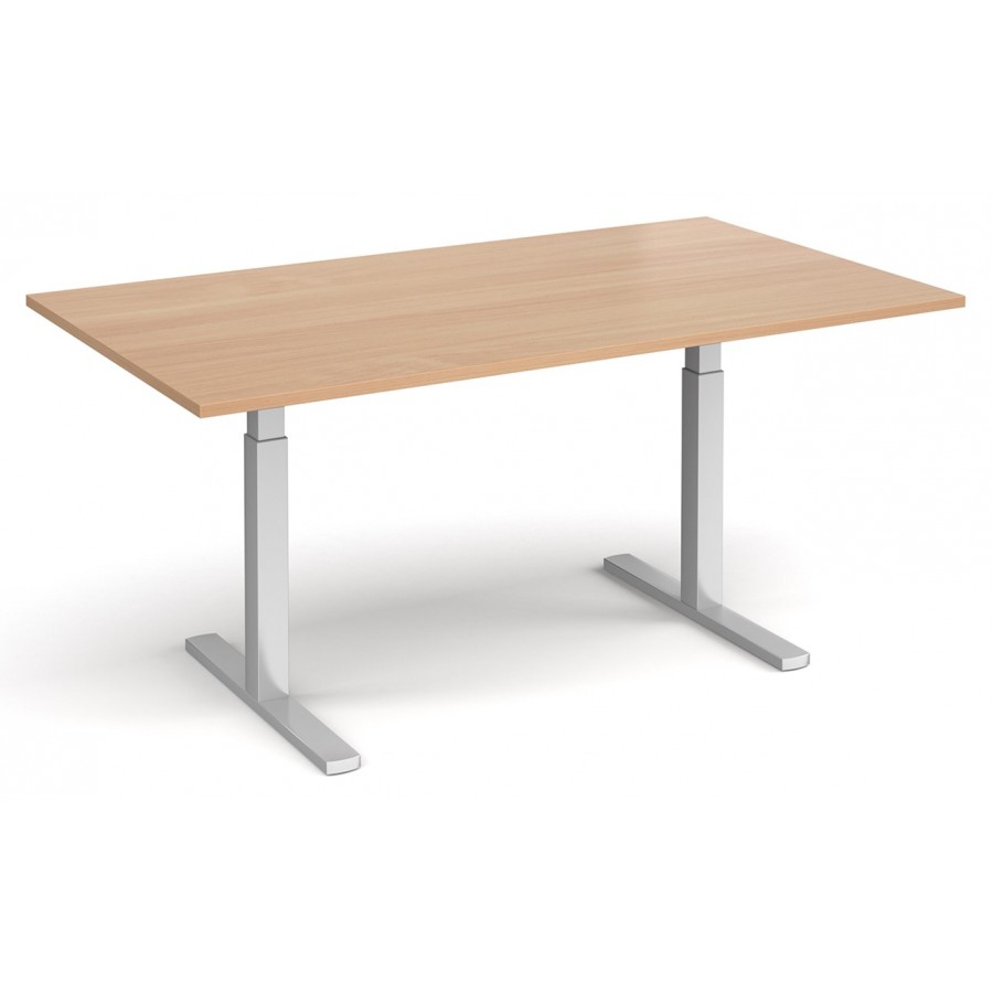 Elev8 Height Adjustable Rectangular Boardroom Table